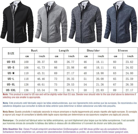 Bluza Rosie lejera pentru barbati, cu maneci lungi, hanorac cu fermoar L [3]