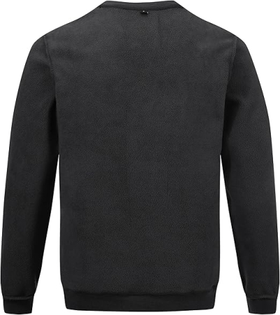 Bluza termica lejera pentru barbati, cu maneci lungi, pulover negru L [1]