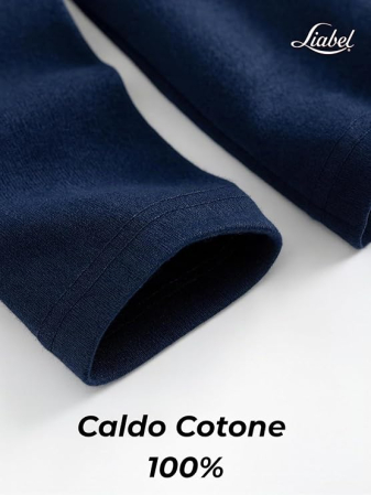 Bluza pe corp pentru copii, cu maneci lungi, albastru 10 ani [4]