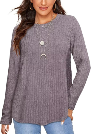 Bluza lejera pentru femei, pulover respirabil, gri S [1]