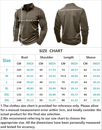 Bluza albastra casual respirabila pentru barbati, decolteu despicat cu nasturi S [5]