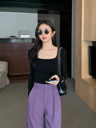 Bluze pe corp, body-uri cu mânecă lungă pentru femei, 2 piese S [3]