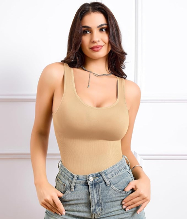 Body Modelator Damă Gotoly, Compresie Ușoară, Talie și Coapse, Efect Push-Up, XS-S [3]
