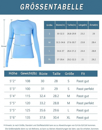 Bluza sport pe corp, cu maneca lunga,  fixare pe degete, Roz M [5]