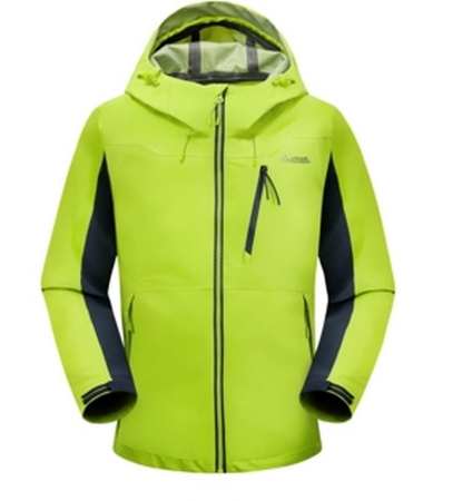 Bluze barbati - Bluza sport impermeabila pentru barbati, culoare galben S