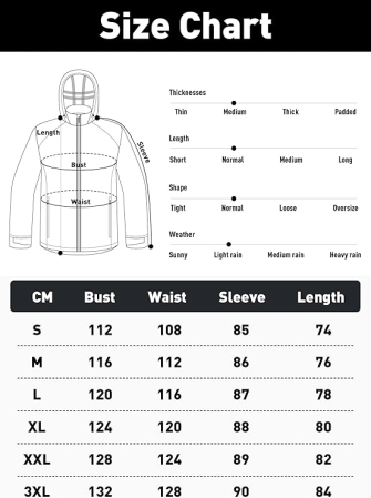 Bluza sport impermeabila pentru barbati, culoare portocaliu reflectorizant L [5]