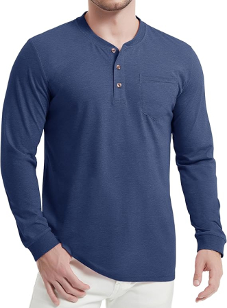 Bluza pe corp din bumbac, respirabila, pentru barbati, protectie UV, buzunar, L [1]