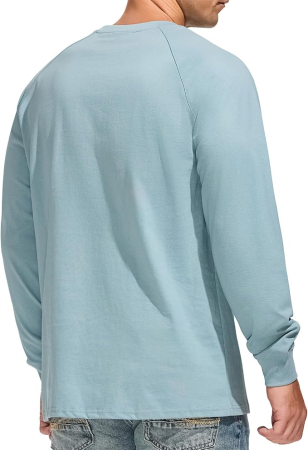 Bluza termica lejera pentru barbati, cu maneci lungi, albastru S [1]