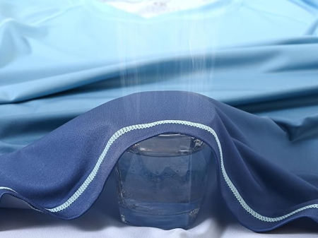 Bluza termica lejera pentru barbati, cu maneci lungi, albastru 2XL [4]
