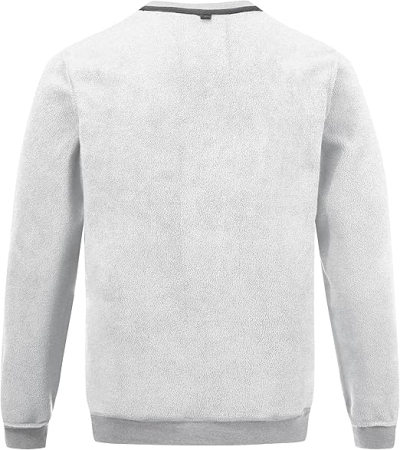 Bluza termica lejera pentru barbati, cu maneci lungi, pulover gri 2XL [1]