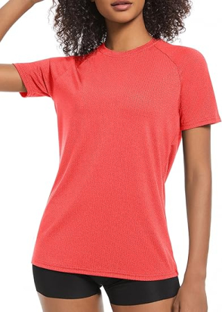 Tricouri sport respirabile, pe corp, gri/rosu/roz, 2XL, set 3 buc [1]