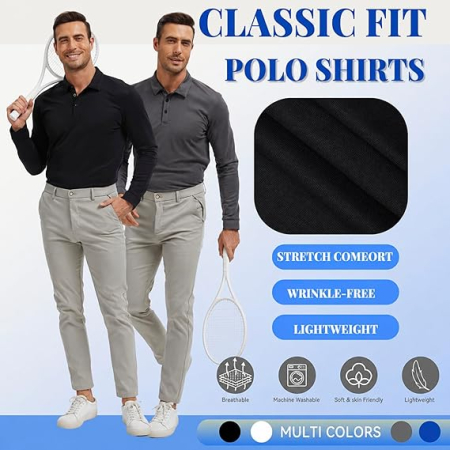 Bluze sport respirabile pentru barbati, pe corp, protectie UV, XL set 3 culori Negru/Gri/Alb [4]