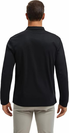 Bluze sport respirabile pentru barbati, pe corp, protectie UV, XL set 3 culori Negru/Gri/Alb [2]
