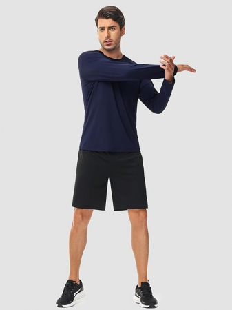 Bluze subtiri, elastice pentru sport barbati, set 3 bucati, marimea XXL [4]