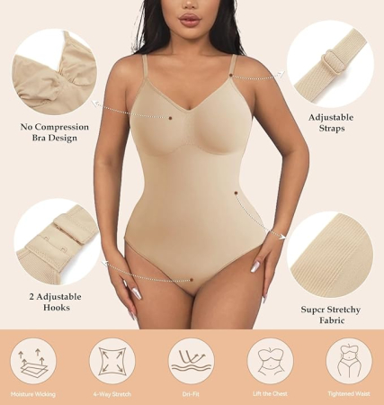 Body modelator corporal pentru femei, crem , XXS [1]