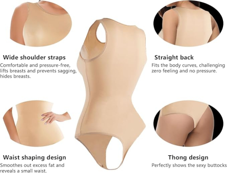 Body modelator corporal pentru femei, crem , L [4]