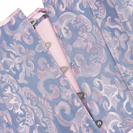 Corset modelator corporal pentru femei, Roz XL [6]