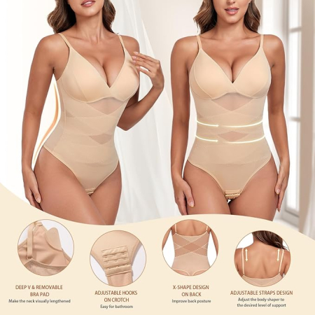 Body modelator corporal pentru femei, crem , 2XL [1]