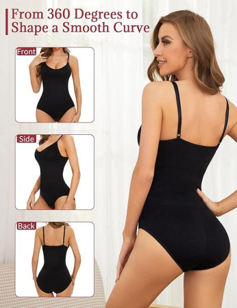 Body modelator corporal pentru femei, Negru , 2XL [1]