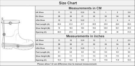 Cizme impermeabile din cauciuc pentru fete, Roz Unicorn 33 [5]