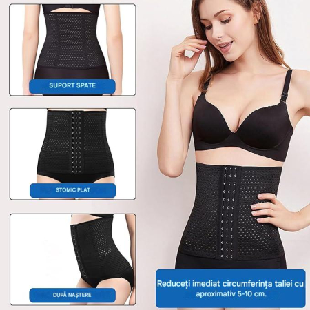 Corsete control abdomen 3 randuri de prinderi, 2 bucati XL [4]