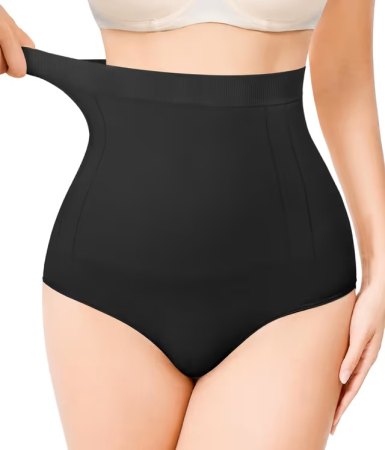 Pantaloni dama - Boxeri modelatori cu talie înaltă pentru femei – Control al abdomenului, S