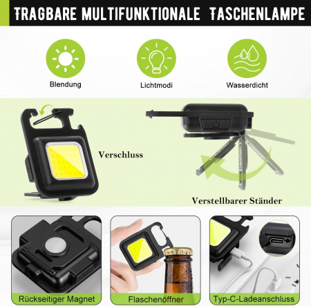 Bratara magnetica cu LED pentru meseriasi, uz casnic, constructori [3]