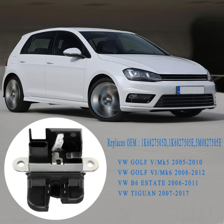 Broască Portbagaj VW Golf 5/6, Touran 1T1/1T2/1T3, OEM 5K0827505A, 1T0827505G [4]