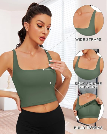 Bustiera sport fara armaturi, sutien elastic cu push-up, Alb S [1]