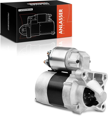 Piese auto - Electromotor Dacia Renault Nissan, 12V, 0,85 kW, 8 Dinți, 3 Găuri Montaj