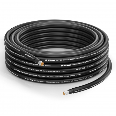 ILUMINAT - CABLU SOLAR G-PLUG 20M 6MM