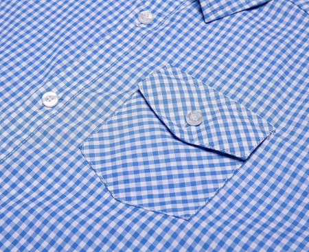 Cămașă albastra cu mânecă scurta pentru baieti 13-14 ani [6]