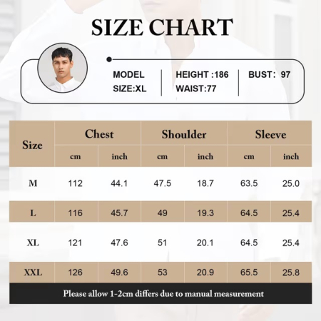 Cămașă bărbați cu mânecă lunga, croială regulată, cu nasturi, albastru XL [4]