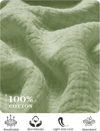 Camasa de vara larga cu maneca lunga pentru femei, verde XL [3]