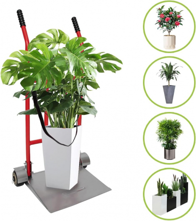 Carucior vertical pentru transport ghivece, butoaie, voluminoase [3]