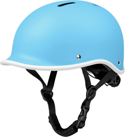 ACCESORII NOU NASCUTI - Casca de bicicletă pentru copii si bărbați, reglabilă, 7 canale de ventilație – albastru S