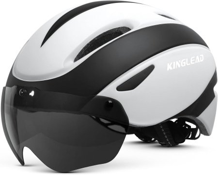 ACCESORII NOU NASCUTI - Cască Bicicletă pentru Adulți, MTB/Road, CE, Vizieră Magnetică Detașabilă UV400, Reglabilă 57-61 cm, 7 Ventilații, 230 g