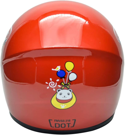 Cască Moto Copii ZJRA, Tip Open Face, ABS, Vizieră, 53 cm [4]
