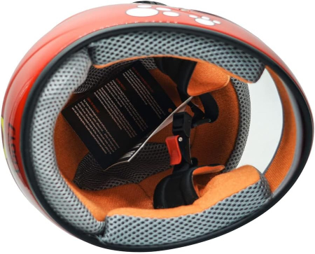 Cască Moto Copii ZJRA, Tip Open Face, ABS, Vizieră, 53 cm [5]
