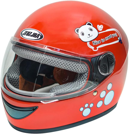 Cască Moto Copii ZJRA, Tip Open Face, ABS, Vizieră, 53 cm [1]