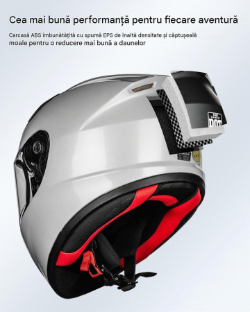 Cască Moto Integrală Copii ILM MF521, cu Vizieră, ECE 22.06, marimea L [2]