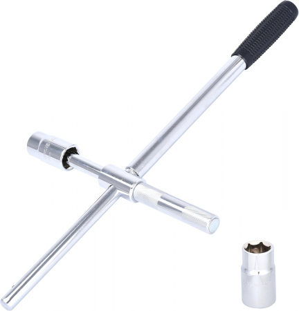 SCULE - Cheie crude roti culisanta cu 2 tubulare, 4 chei: 17,19,21,23