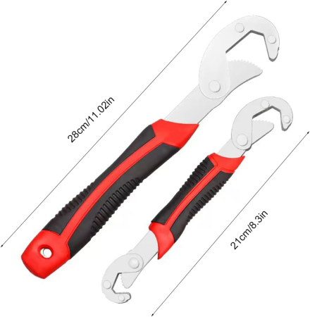 Chei reglabile universale pentru uz gospodaresc, mecanica, set 2 bucati [5]
