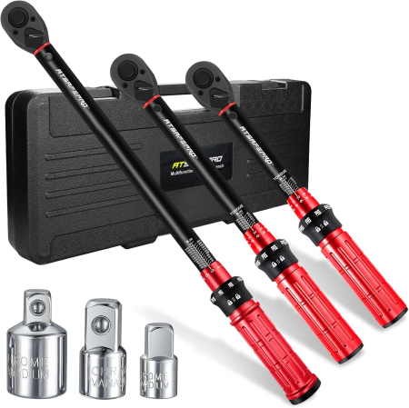 SCULE AUTO - Set de Chei dinamometrice 1/4" 3/8" 1/2" – 3-25NM, 5-60NM, 20-230NM
