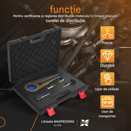 Kit Blocare Arbore Cotit maXpeedingrods BMW N47/N57, 117220/223, Scule Distribuție [4]
