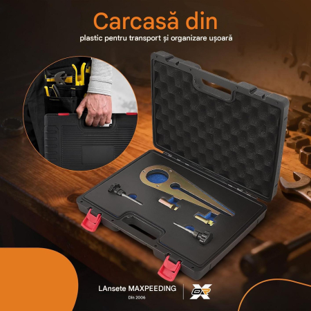 Kit Blocare Arbore Cotit maXpeedingrods BMW N47/N57, 117220/223, Scule Distribuție [6]