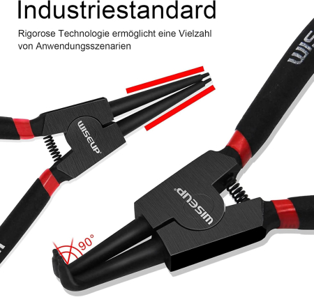Clesti 4 bucati 170  mm pentru sigurante elastice interior/exterior [1]