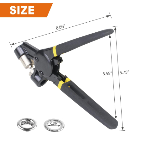 Cleste magnetic cu 500 capse rotunde pentru imbracaminte, incaltaminte, uz casnic [2]