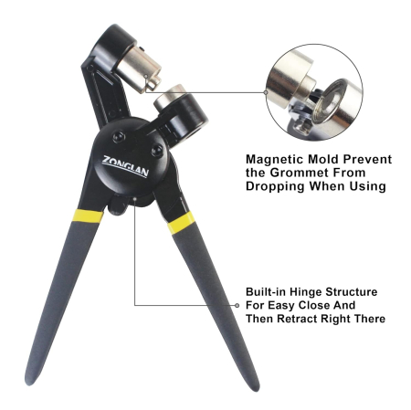 Cleste magnetic cu 500 capse rotunde pentru imbracaminte, incaltaminte, uz casnic [3]