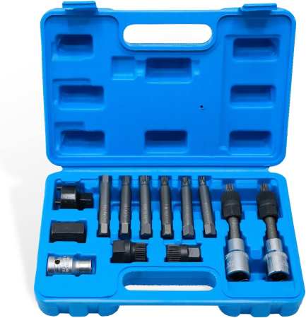 CASA SI GRADINA - Trusa universala pentru demontat/montat fulii alternator 13 piese